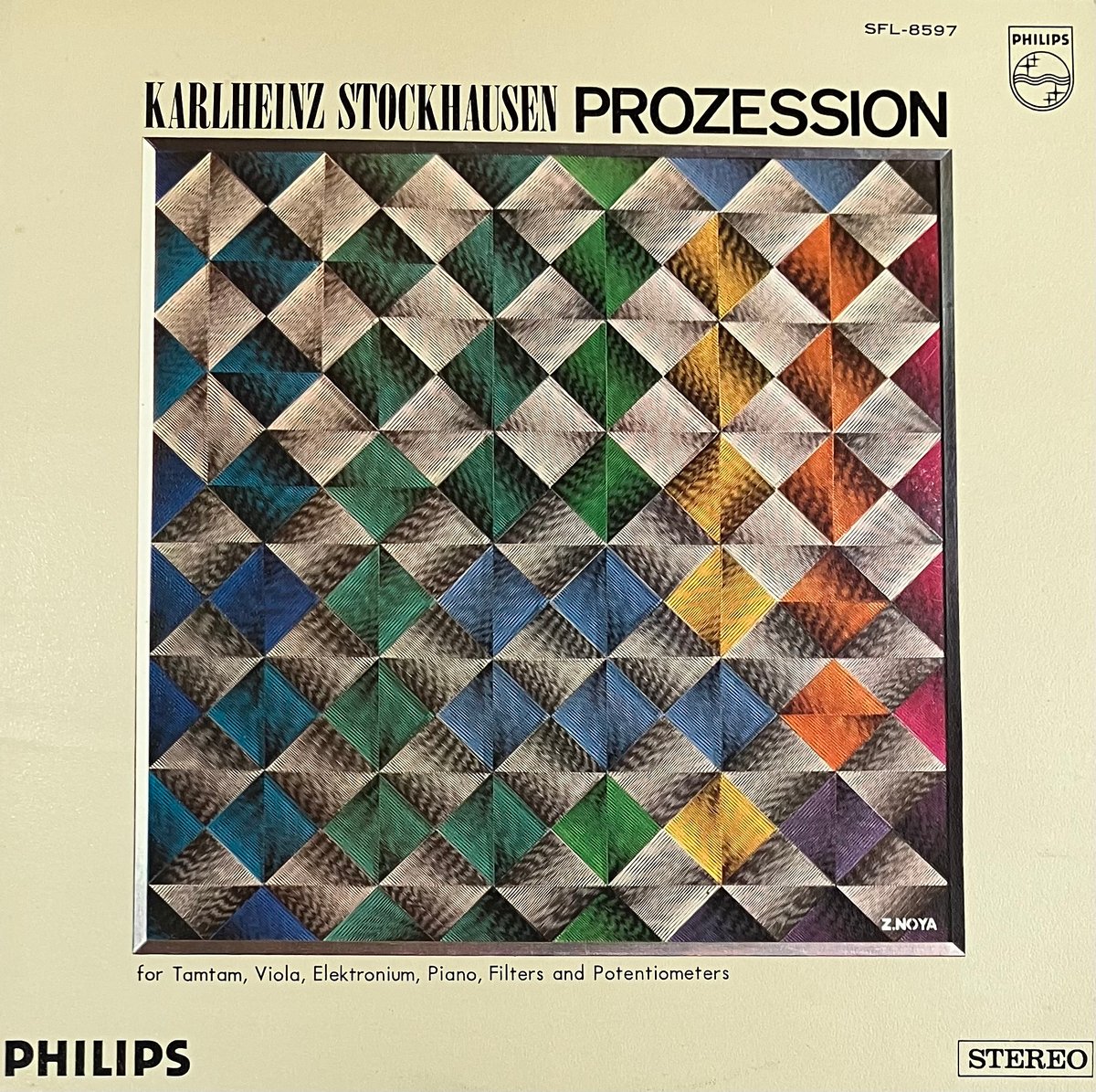 Karlheinz Stockhausen - Prozession [LP][Philips