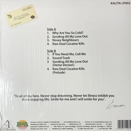 Emerson - If You Need Me, Call Me [LP][Kalita Records]