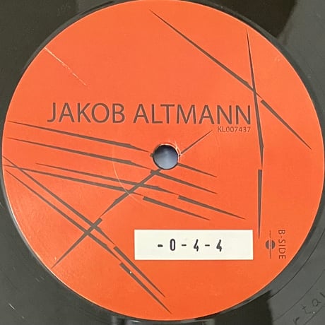 Jakob Altmann - KL007437 [12][Statik Entertainment] (USED)