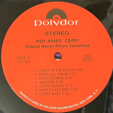 Roy Ayers - Coffy (Original Motion Picture Soundtrack) [LP][Polydor] (USED)