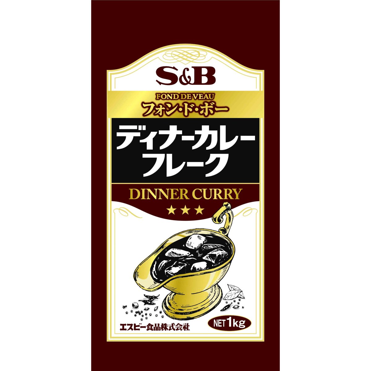 S&B ディナーカレーフレーク 1kg | MCフーズ オンライン S&B ディナーカレーフレーク 1kg | MCフーズ オンライン
