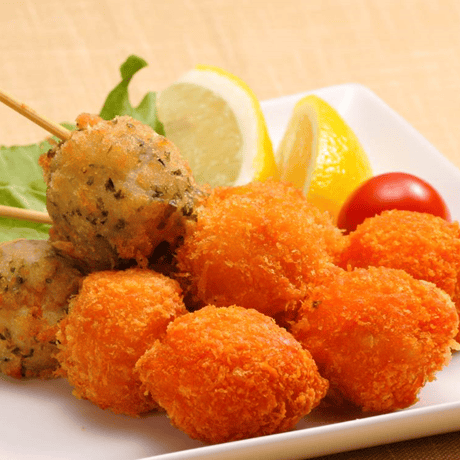 ケーオー産業　海鮮団子串(たこ・えび・いか)　45g×10串