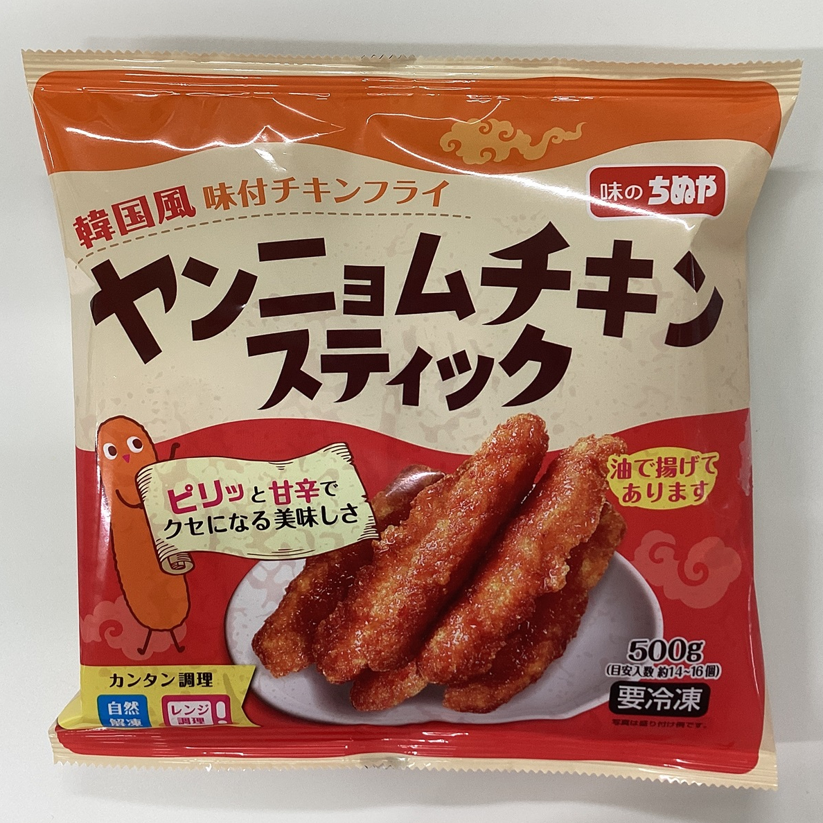 味のちぬや ヤンニョムチキンスティック 500g | MCフーズ