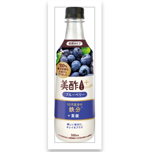 CJ FOODS 美酢プラス ブルーベリー 500ml | MCフーズ オンラインショップ