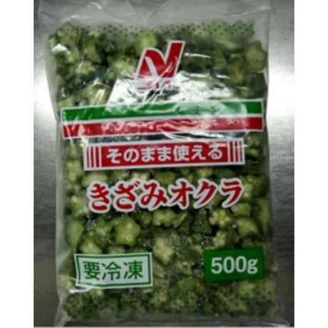 ニチレイ　そのまま使えるきざみオクラ　500g