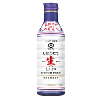 キッコーマン　いつでも新鮮　しぼりたて生しょうゆ　450ml