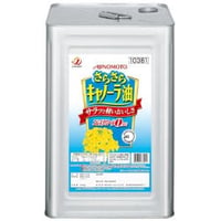 Ｊオイルミルズ　AJINOMOTO　さらさらキャノーラ油　16.5kg缶