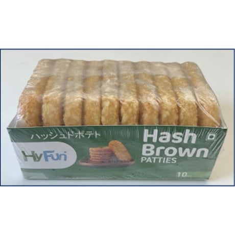ＨＹＦＵＮ　ハッシュドポテト　インド産　64g×10枚
