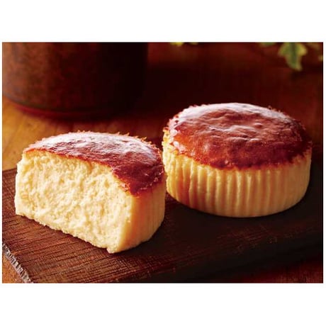 味の素　レンジでロス無し　バスクチーズケーキ　4個入