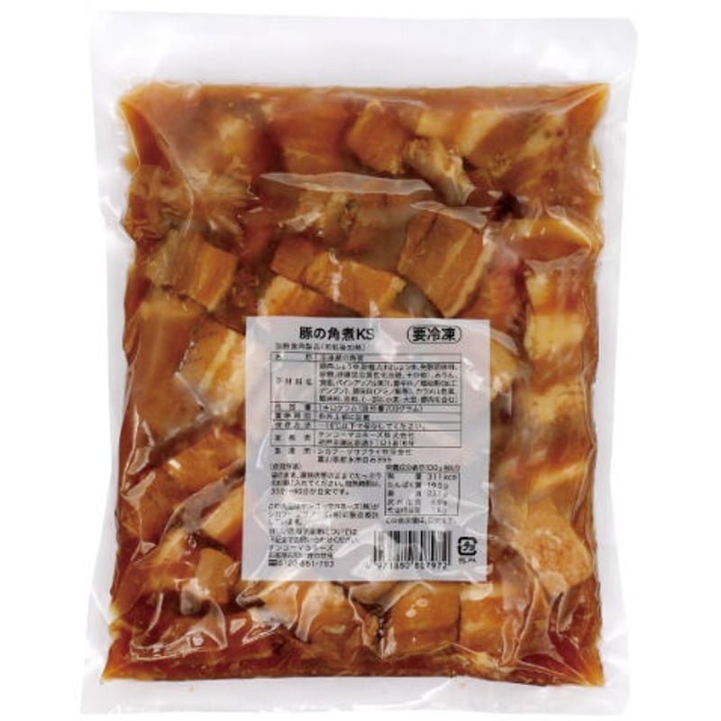 ケンコー 豚の角煮KS 1kg | MCフーズ オンラインショップ