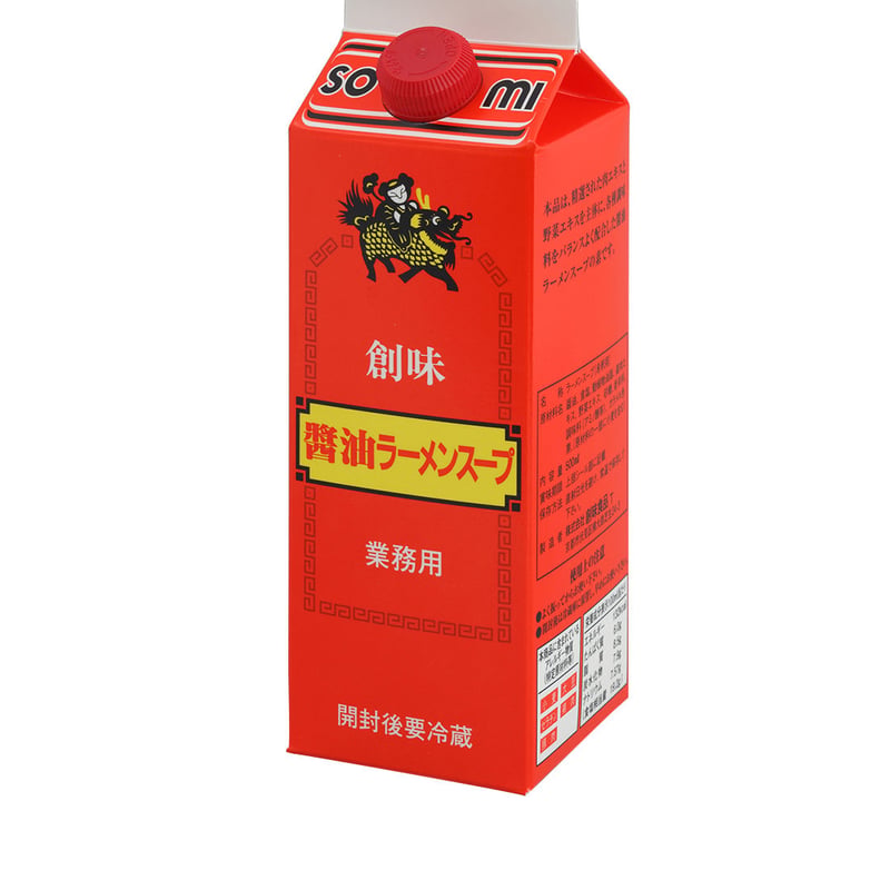 創味 醤油ラーメンスープ 500ml | MCフーズ オンラインショップ