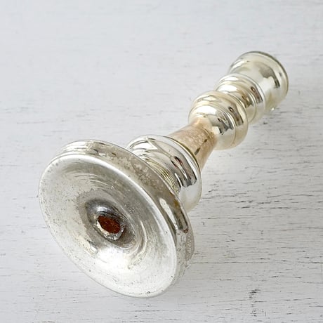 メルキュールガラスの燭台:A (高さ18.5cm)