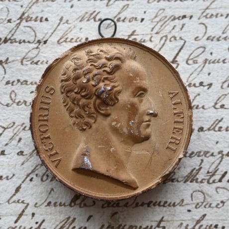 Médaille en Plâtre 石膏メダル no.10 VICTORIUS ALFIERI