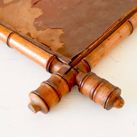 Miroir en Bois Style Bambo バンブーミラー(大)