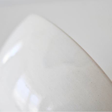 ベルギー BOCH白いボウル(C) Φ15cm