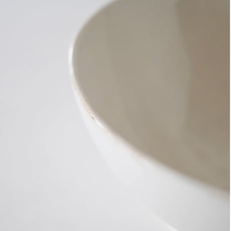 Sarreguemines 白いボウル(D) Φ16cm