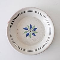 Cul noir お花模様の深皿 Φ20.5cm