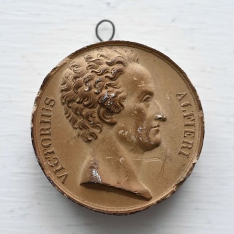 Médaille en Plâtre 石膏メダル no.10 VICTORIUS ALFIERI