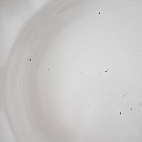 白釉 オーヴァル大皿(R) w42.5cm