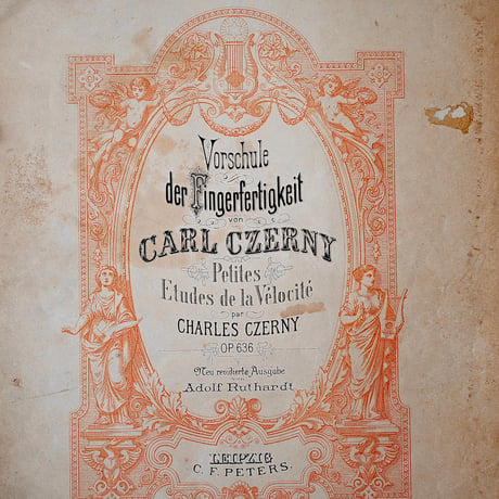 Petites Études de la Vélocité - CARL CZERNY 楽譜