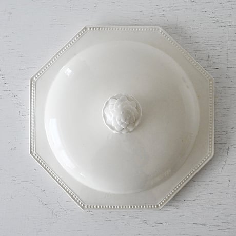 Creil et Montereau オクトゴナル レギュミエの蓋 Φ21.5cm