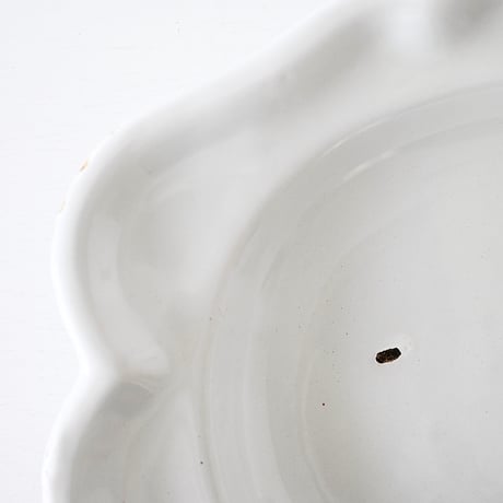 白釉 オーヴァル大皿(T) w44cm