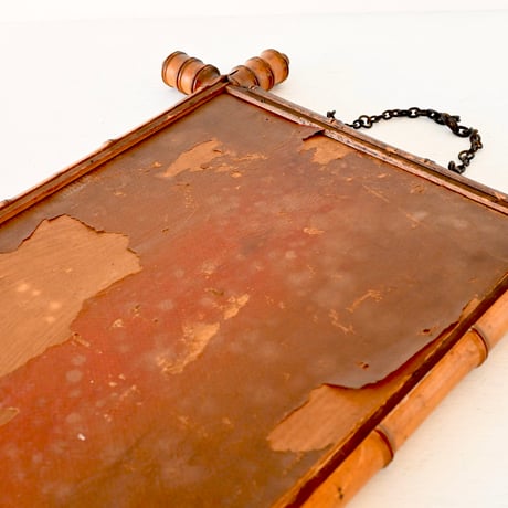Miroir en Bois Style Bambo バンブーミラー(大)