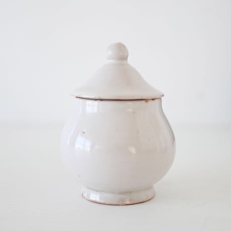 白釉 Pot à crème
