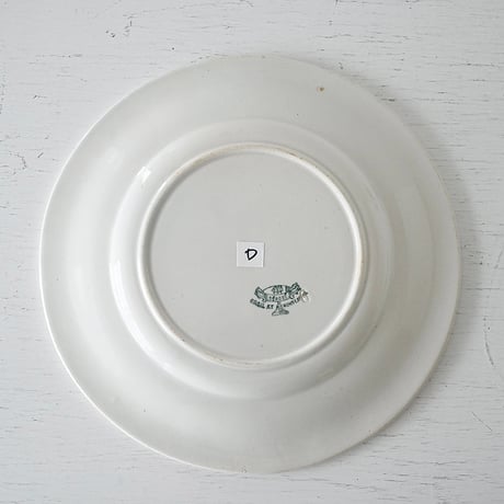 Creil et Montereau デセール皿(D) Φ19.5cm