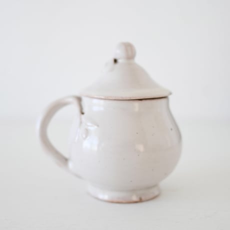 白釉 Pot à crème