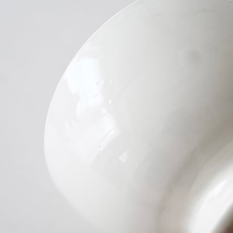 ベルギー BOCH白いボウル(A) Φ13.5cm