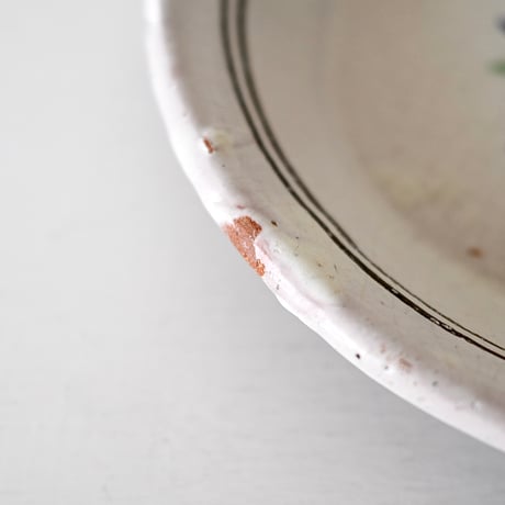 Cul noir お花模様の深皿 Φ20.5cm