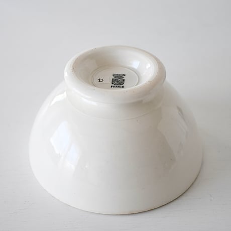 Sarreguemines 白いボウル(D) Φ16cm