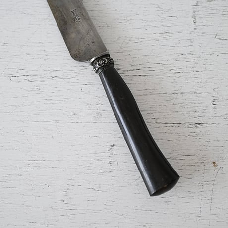 黒檀ハンドル お肉用ナイフとフォークのセット