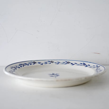 ベルギー J.B.Cappellemans 青花平皿(B) Φ23.5cm