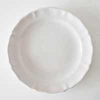 Moustiers ×印メイン皿 Φ25cm