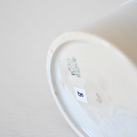 Creil et Montereau 円筒型コンフィポット(B) Φ10.8cm