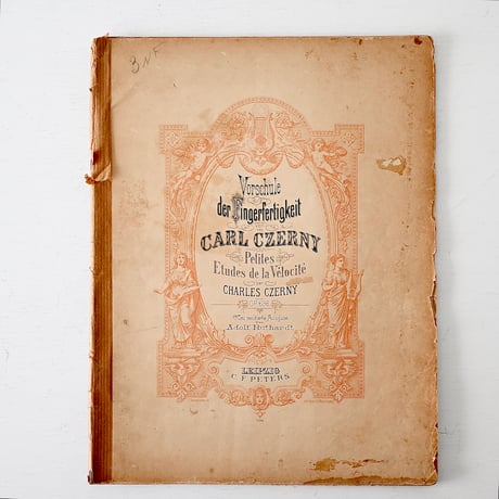 Petites Études de la Vélocité - CARL CZERNY 楽譜