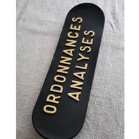 1920年代 Pharmacyの看板(ORDONNANCES ANALYSES)