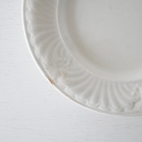 Creil et Montereau デセール皿(D) Φ19.5cm