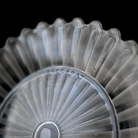 Baccarat 小さめのお皿 Φ15cm