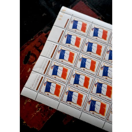 1964年 FRANCHISE MILITAIRE 切手シート ※在庫6
