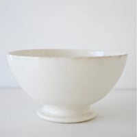 Sarreguemines 白いボウル Φ16cm