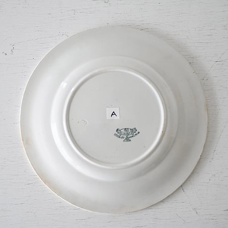 Creil et Montereau デセール皿(A) Φ19.5cm
