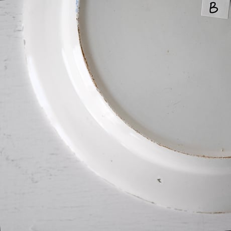 ベルギー J.B.Cappellemans 青花平皿(B) Φ23.5cm
