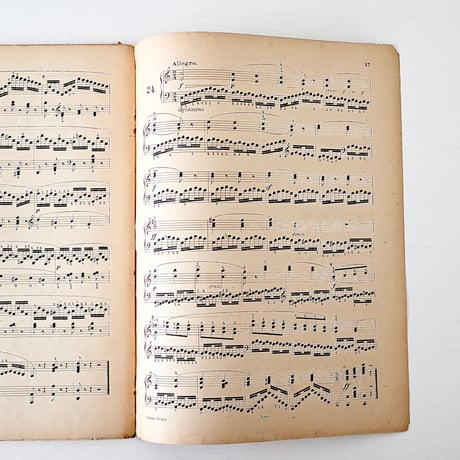 Petites Études de la Vélocité - CARL CZERNY 楽譜