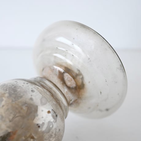 メルキュールガラスの燭台(高さ30cm)