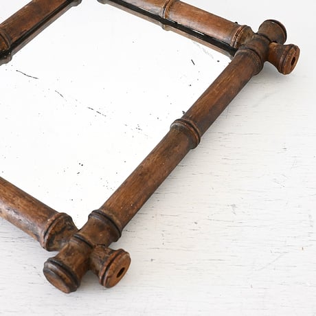 Miroir En Bois Style Bambo バンブーミラー(小)