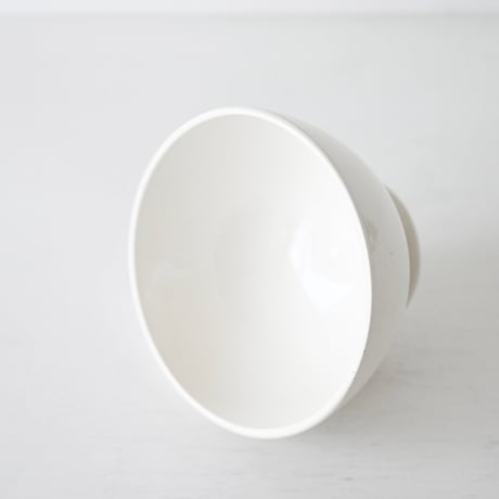 ベルギー BOCH白いボウル(A) Φ13.5cm