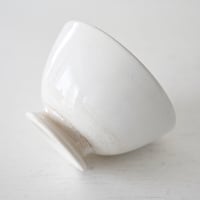窯元不明 白い"厚手"ボウル(E) Φ12.5cm